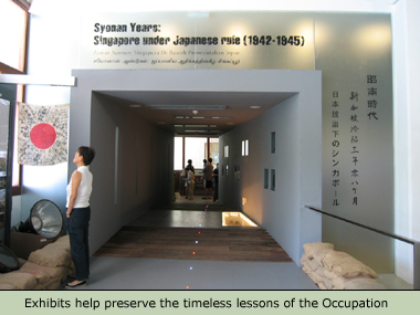 Exhibits preserve the lessons of the Occupation